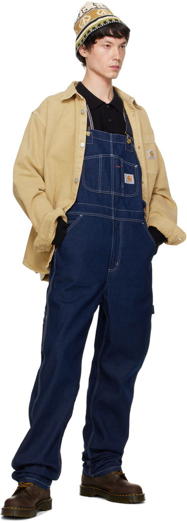 Haalari Carhartt WIP Carhartt WIP Bib Denim Overalls Sininen | I022946, 3