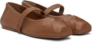 Tennarit ja kengät Marni Marni Mary Jane Ballerina Flats Ruskea | MJMS007700 P3628, 3