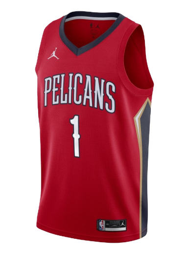 Jersey Nike New Orleans Pelicans Statement Edition 2020 Jordan NBA Swingman Jersey Punainen | CV9486-660