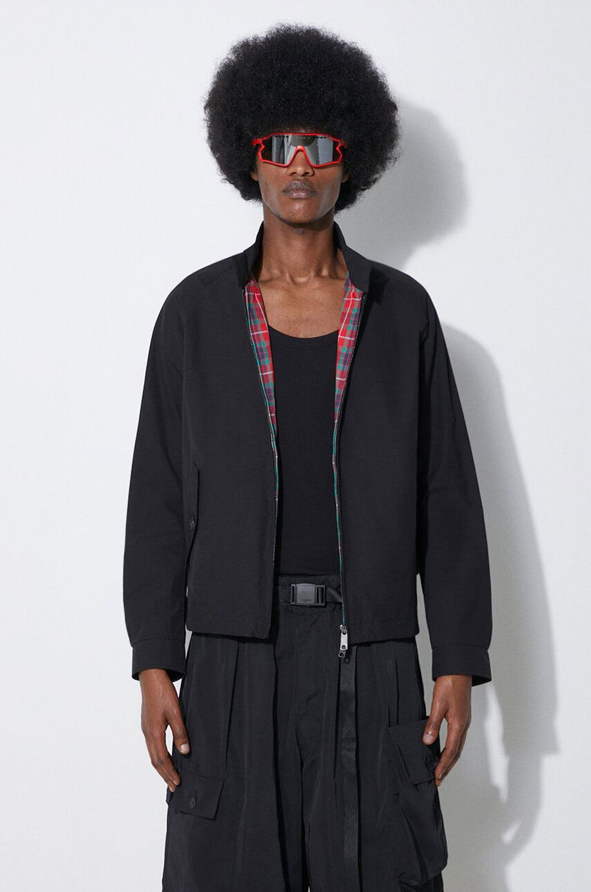 Bomber-takki Baracuta Bomber Jacket Musta | BRCPS1006