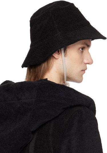 Hattu Rick Owens Rick Owens Beach Bucket Hat Musta | RH0000004 SPO1, 2