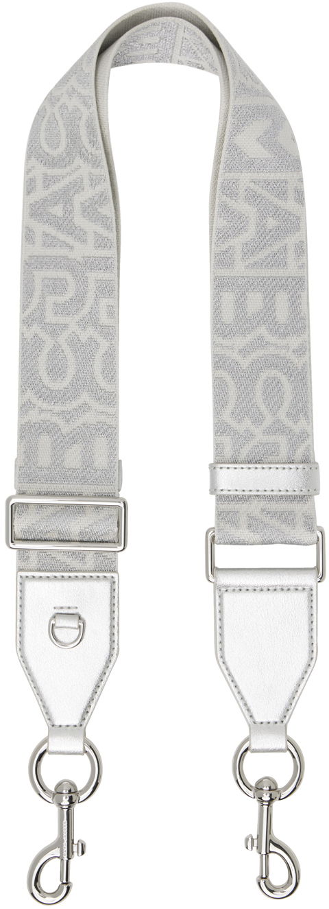 Asusteet Marc Jacobs Marc Jacobs 'The Monogram Utility' Shoulder Strap Valkoinen | 2P3SST002S02