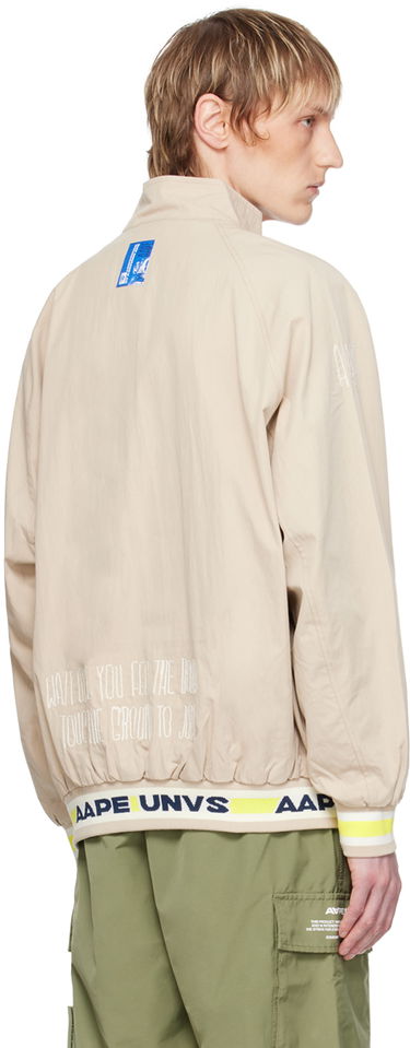 Bomber-takki AAPE by A Bathing Ape AAPE by A Bathing Ape Lightweight Bomber Jacket Beige | AAPLJM7643XXMBGE, 2