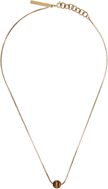 Kaulakoru Dries Van Noten Box Chain Necklace with Round Stone Pendant Monivärinen | 252-028218-092, 0