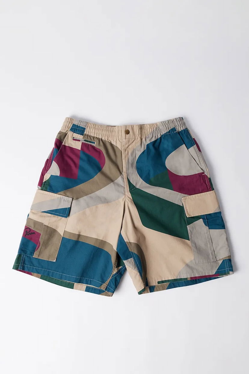 Shortsit By Parra Parra The Wall Cargo Shorts Monivärinen | 53345