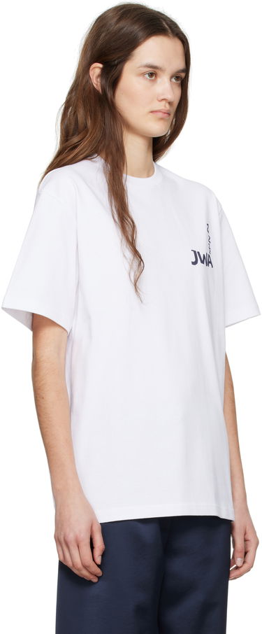 T-paita JW Anderson JW Anderson JWA Print T-Shirt Valkoinen | JT0285-PG1510, 1