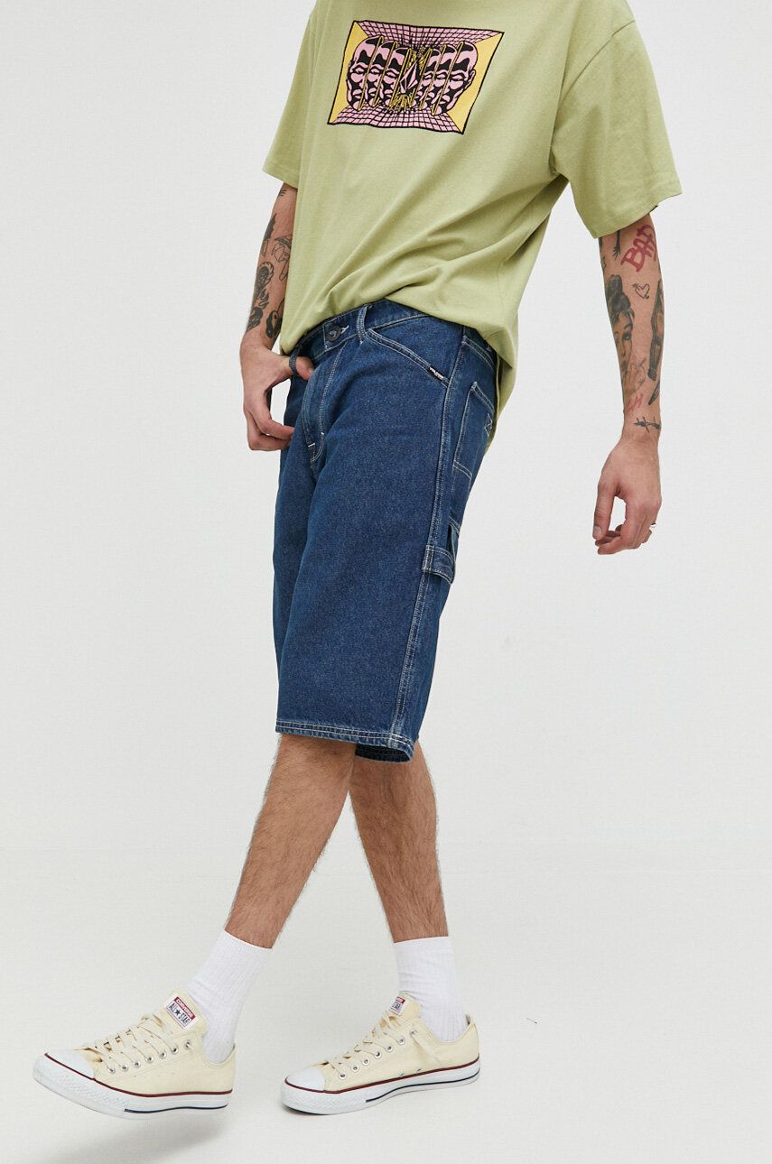 Shortsit Volcom Labored Denim Utility Shorts Tummansininen | A2012301.IRW, 0