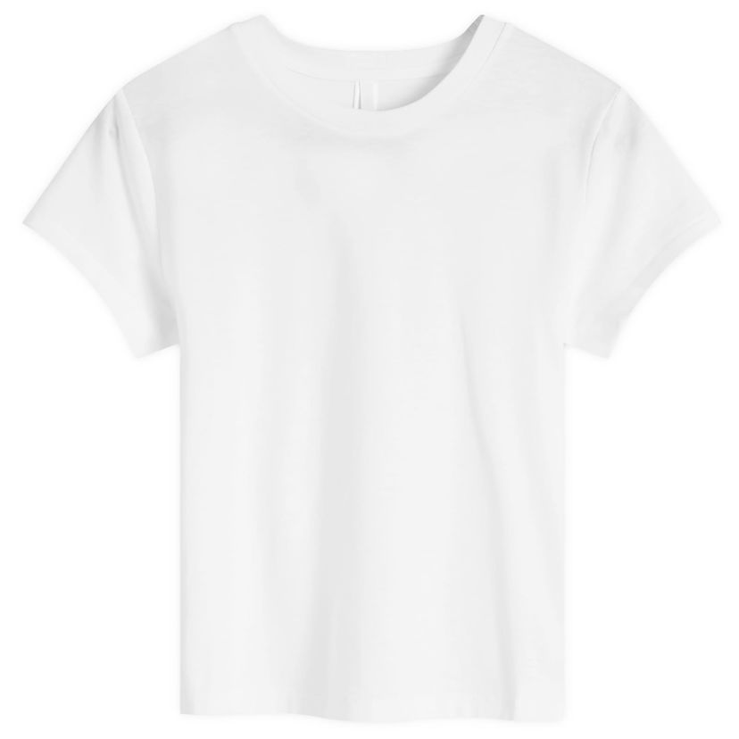 T-paita SKIMS Relaxed Tees T-Shirt Size Large Valkoinen | SS-STT-6975W-SNOW