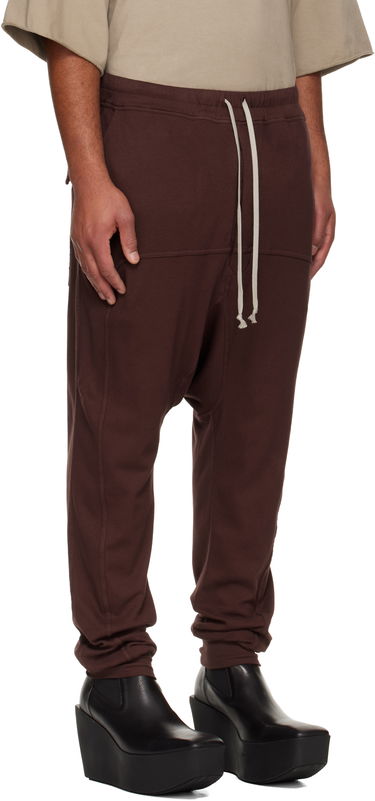 Verryttelyhousut Rick Owens DRKSHDW Concordians Drawstring Sweatpants Keltainen | DU02E7395 JDB, 4