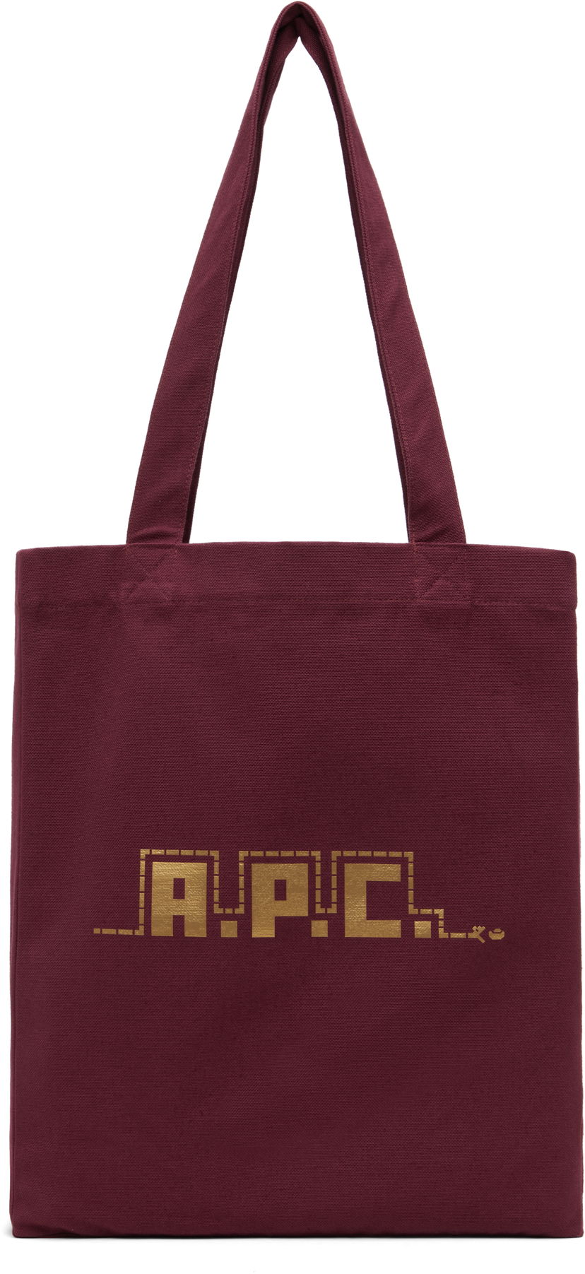Kangaskassi A.P.C. Burgundy Lou Tote Bag Burgundia | COHHN-M67001