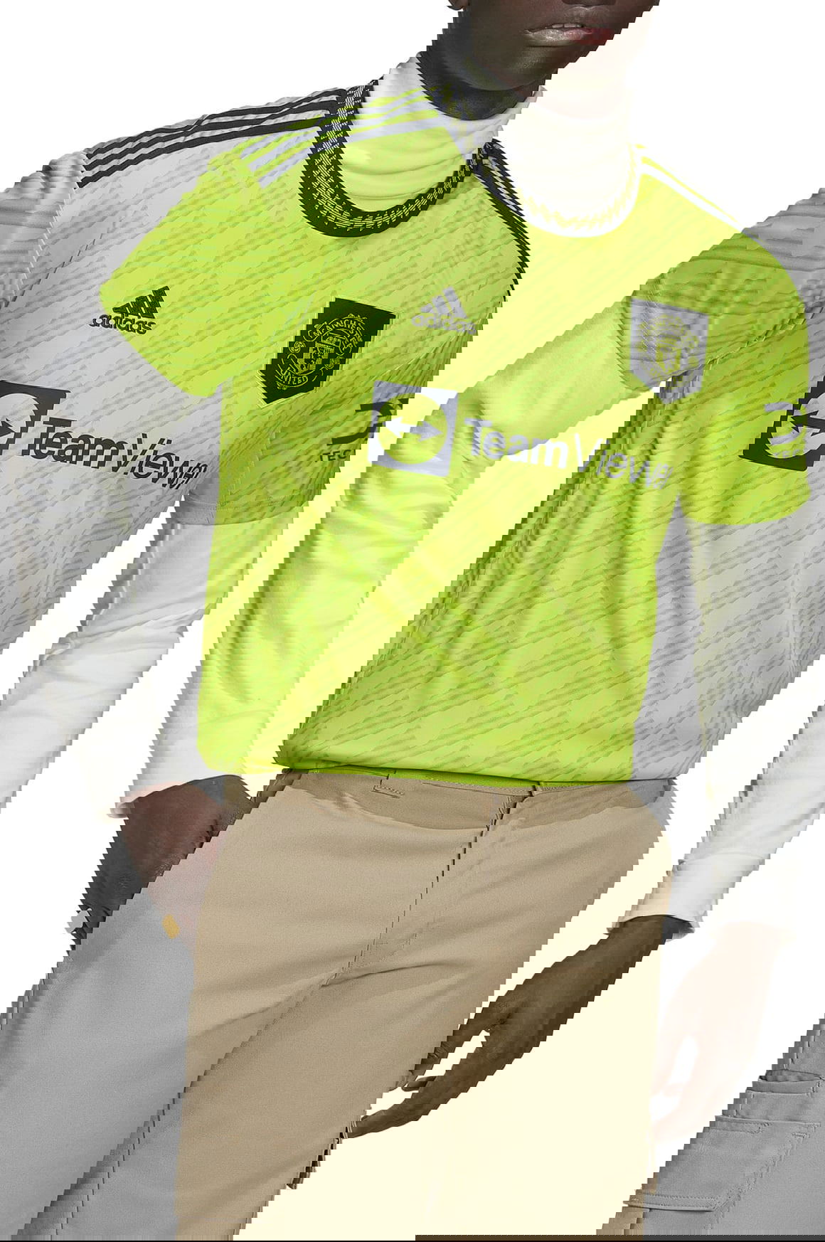 Jersey adidas Performance Manchester United 2022/23 Vihreä | he2981, 0