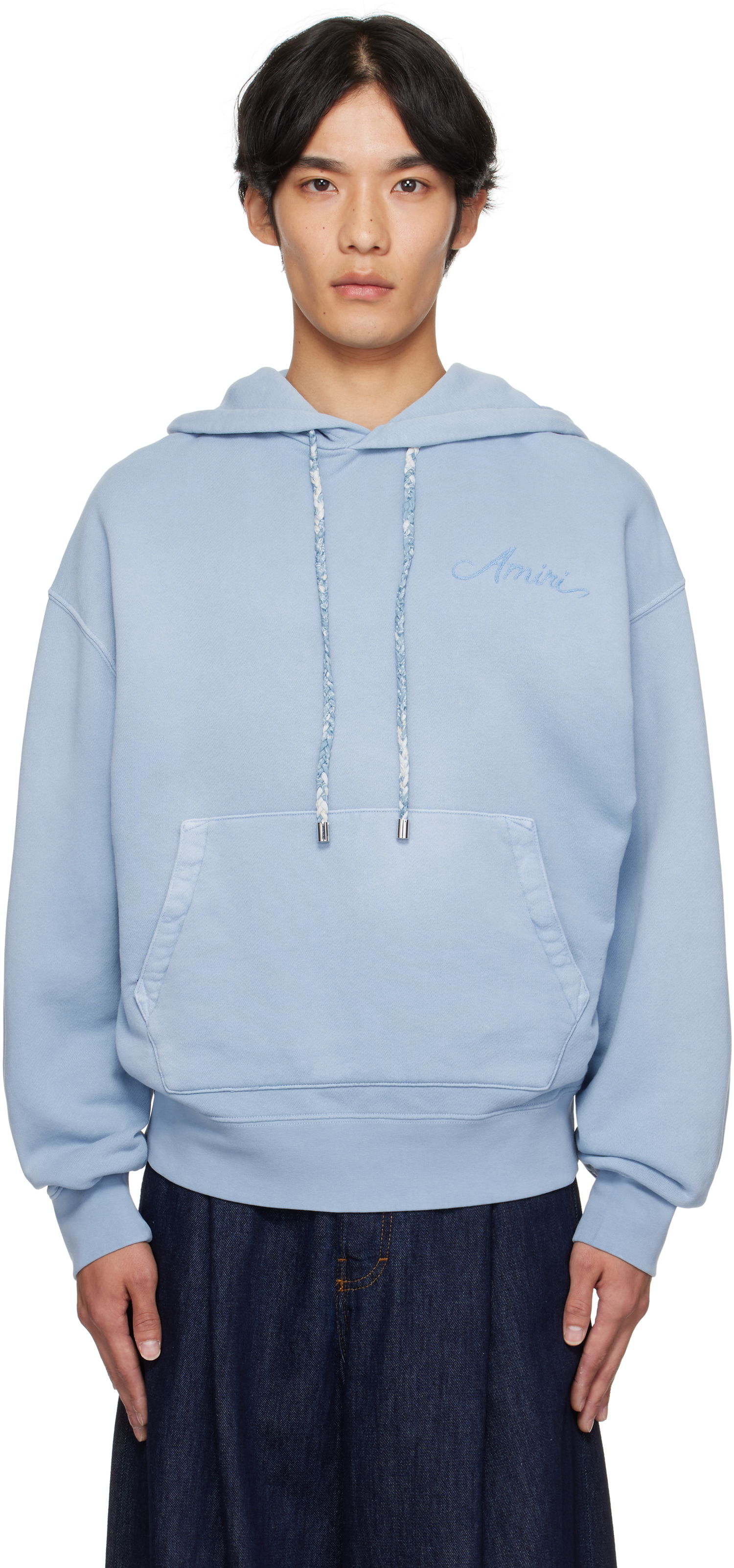 Huppari AMIRI Amiri Bandana Oversized Hoodie Sininen | AMJYHD1117, 0