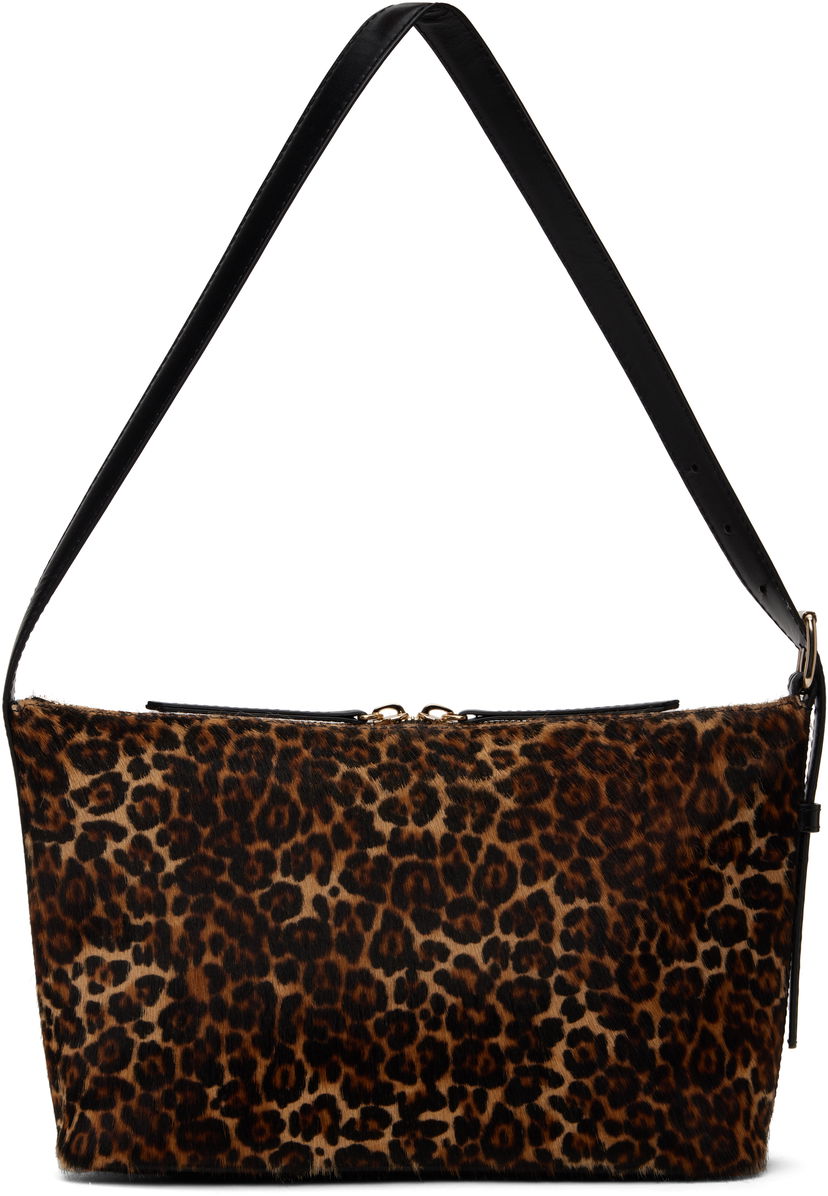Olkalaukku A.P.C. Leopard Print Shoulder Bag Ruskea | PXCAU-F61974