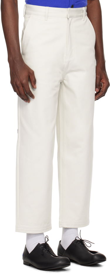 Housut ADER ERROR Patch Trousers Valkoinen | BMSGFYBT0101IV, 1