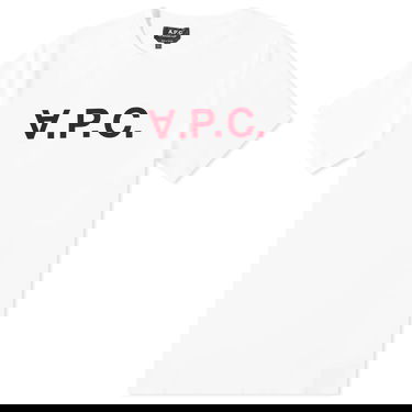 T-paita A.P.C. VPC Logo T-Shirt Valkoinen | COBQX-H26943-TAB, 0
