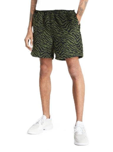 Shortsit Pleasures Breaker Fuzzy Stripe Shorts Vihreä | P22SP002 green