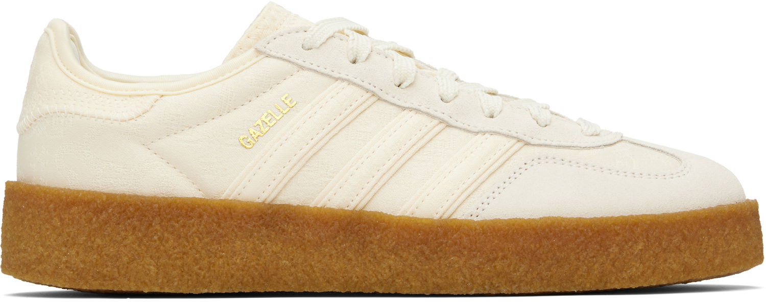 Tennarit ja kengät adidas Originals CLOT × Gazelle "Crew White" - Crepe Sole Pack Beige | JR5410, 0