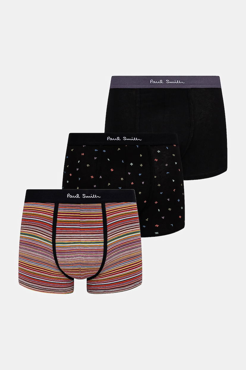 Nyrkkeilijät Paul Smith Mixed Pattern Boxer Shorts 3-Pack Monivärinen | M1A.914.T3PK78