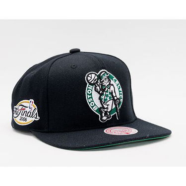 Korkki Mitchell & Ness Top Spot Snapback HWC Boston Celtics Black Musta | HHSS2976-BCEYYPPPBLCK, 0