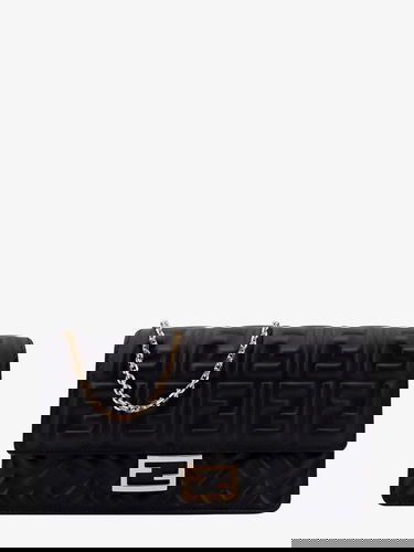 Käsilaukku FENDI Fendi Baguette Wallet on Chain Musta | 8M0498AAJDF0KUR, 0