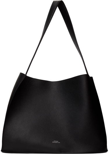 Käsilaukku Studio Nicholson Studio Nicholson Doublet Leather Tote Bag Musta | DOUBLET SN - 741, 0