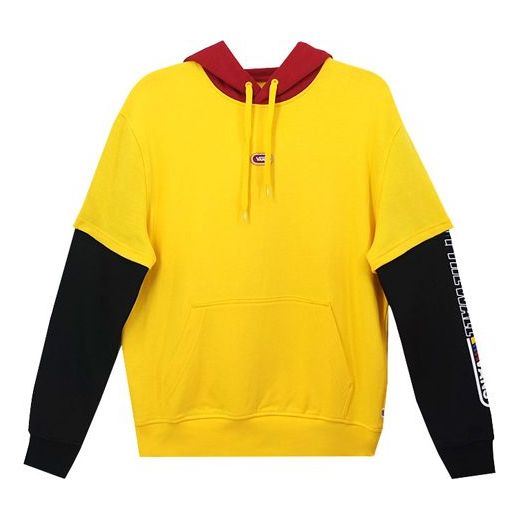 Huppari Vans Layered Hoodie Keltainen | VN0A4RBH85W, 0