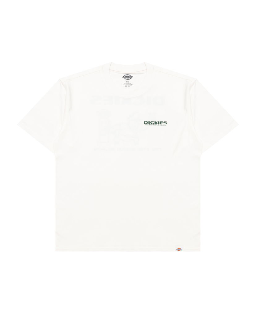 T-paita Dickies Burns Lightweight T-Shirt 2XL Valkoinen | 0A87QI-EGRET