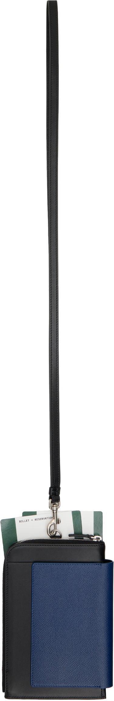 Lompakko Balenciaga Passport Holder with Phone Pocket Musta | 787733 2AA3R, 1