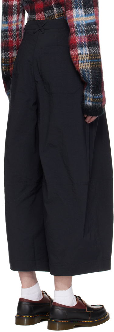 Housut YMC YMC Deadbeat Pleated Trousers Tummansininen | Q4XMD, 2