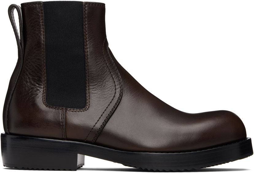 Tennarit ja kengät Dries Van Noten Dries Van Noten Leather Chelsea Boots Ruskea | 252-021703-105