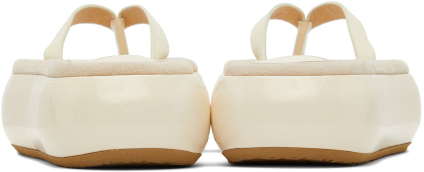 Vaatteet OSOI OSOI Boat Flip Flop Platform Slides Beige | 22SS030-03-04, 1