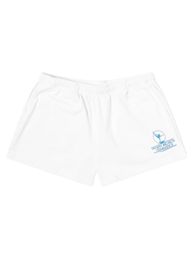 Shortsit Sporty & Rich Gymnastics Disco Short Valkoinen | SH484WH