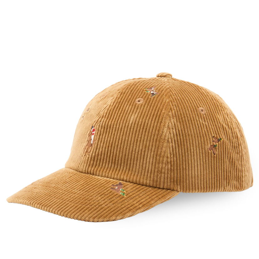 Korkki Polo by Ralph Lauren Corduroy Duck Cap Beige | 710979195001-BRN