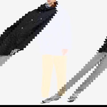 Sadetakki Universal Works Universal Works Boston Parka Jacket, Size Large Tummansininen | P31102-NVY, 4