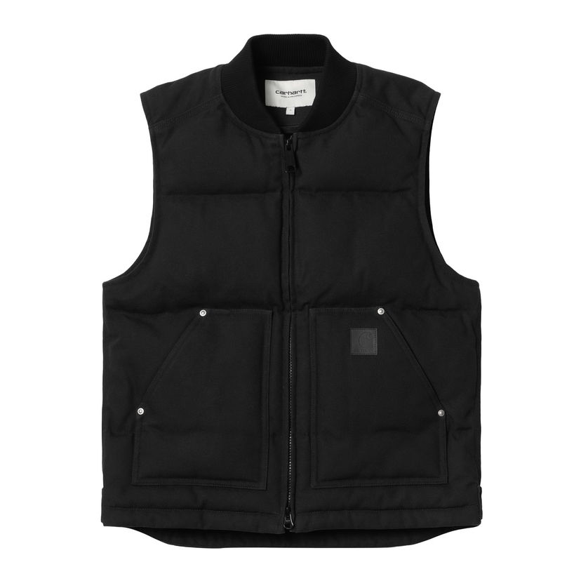 Liivi Carhartt WIP Quilted Down Filled Vest Musta | I033912_8