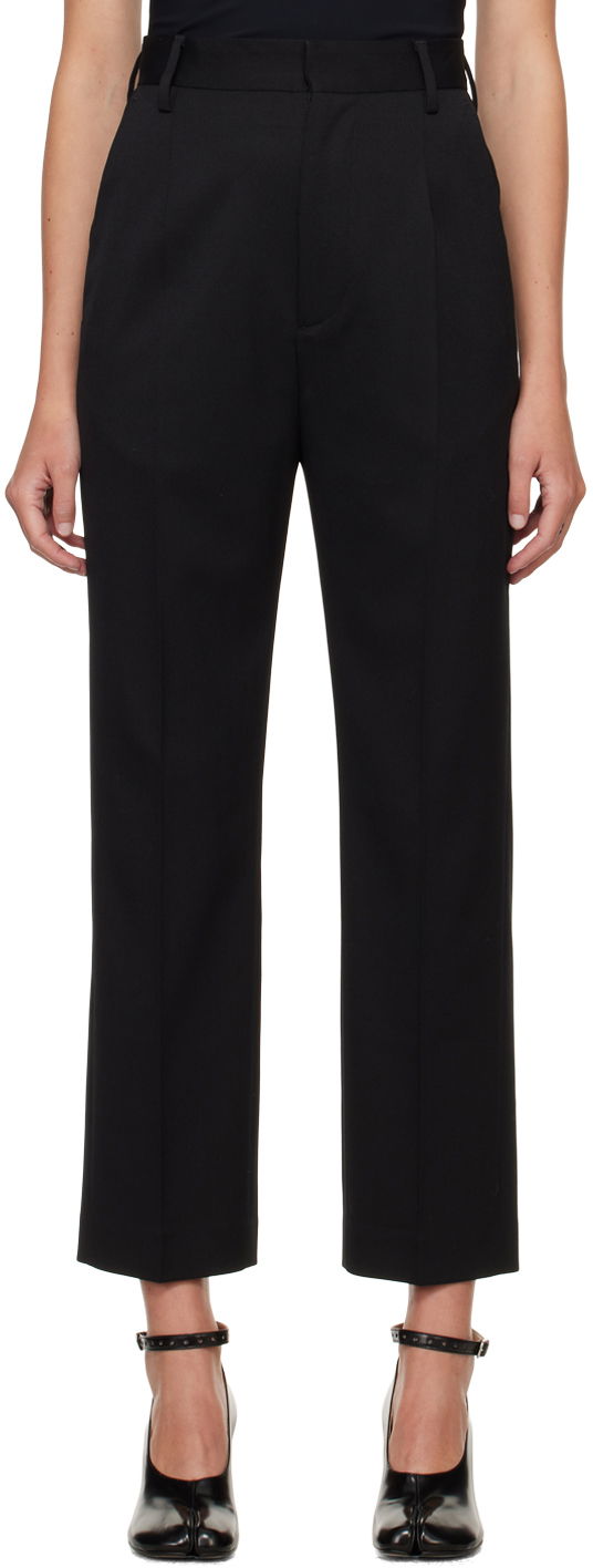 Housut Maison Margiela MM6 Three-Pocket Trousers Musta | S52KA0493 S47848