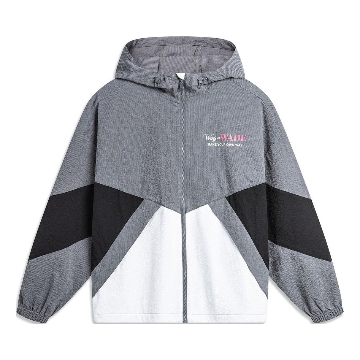 Tuulitakki Li-Ning Way Of Wade Graphic Windbreaker Harmaa | AFDU399-1, 0