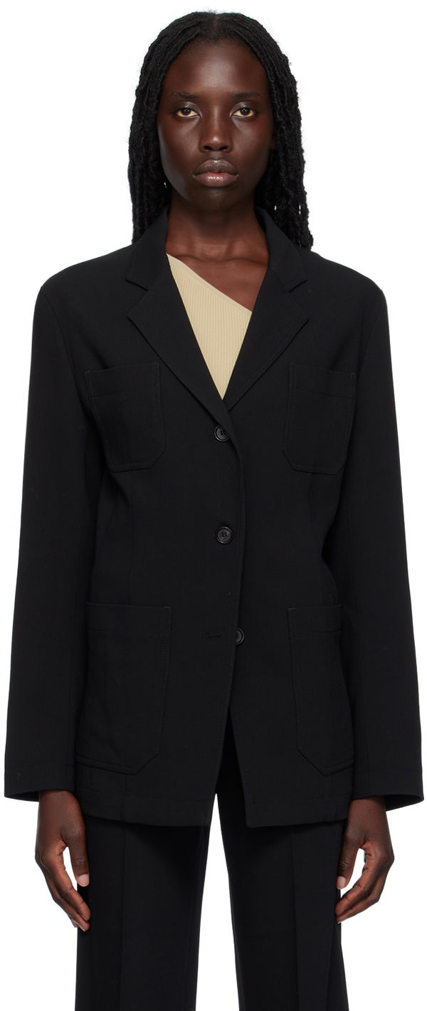 Takki TOTEME TOTEME Slim Blazer Musta | 233-3011-274
