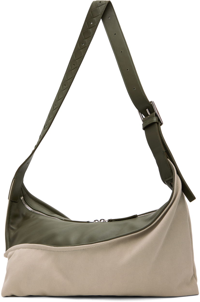 Olkalaukku Bottega Veneta Bottega Veneta Small Zigzag Shoulder Bag Vihreä | 787117V44I3