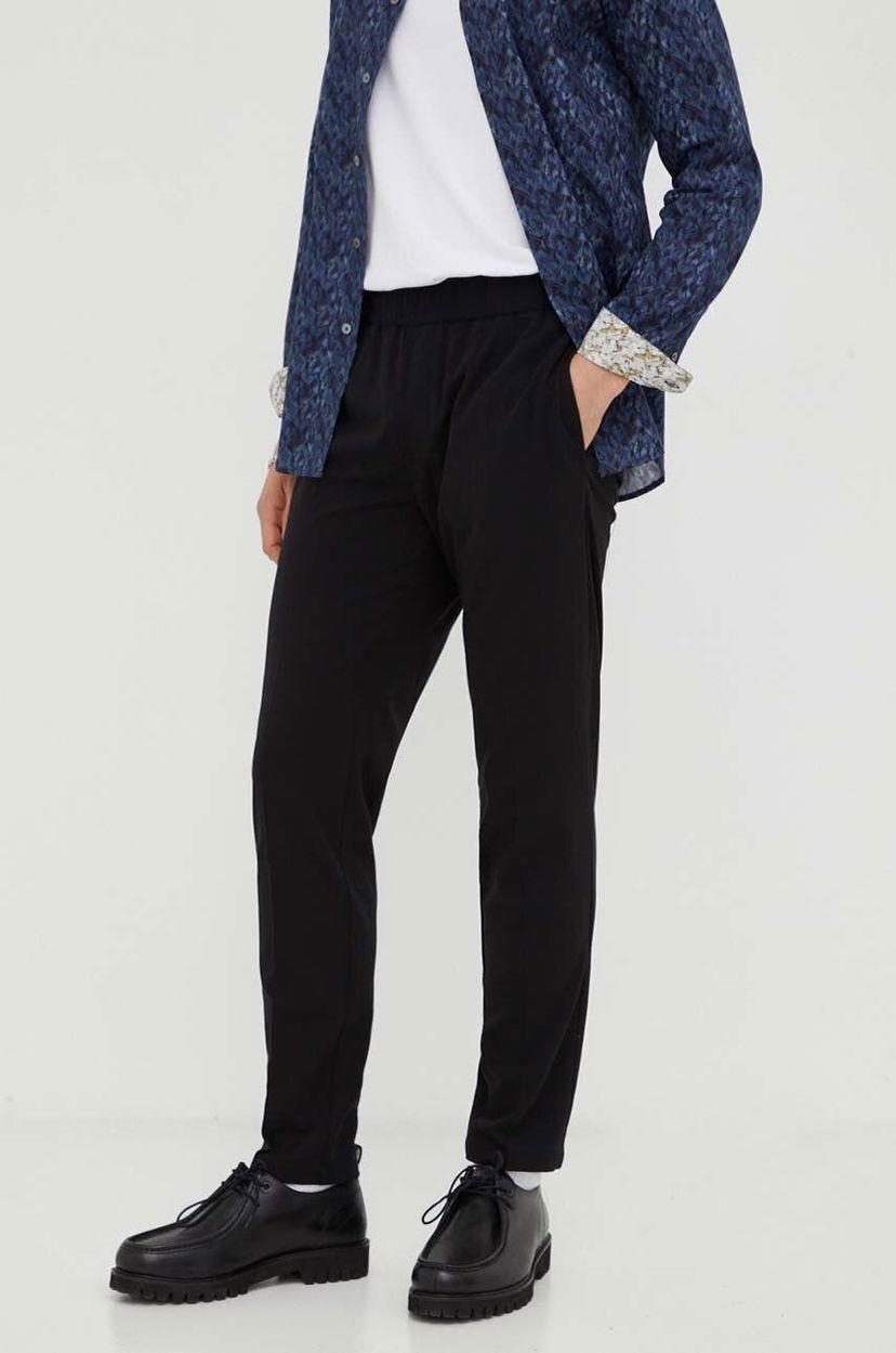 Housut Samsoe Samsoe Samsoe Samsoe Slim Fit Pants Musta | M20300059