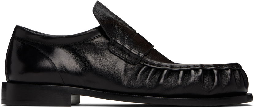 Vaatteet Dries Van Noten Dries Van Noten Leather Loafers Musta | MS251-1324