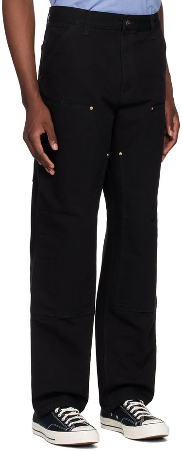 Cargo housut Carhartt WIP Double Knee Work Trousers Ruskea | I031501, 4