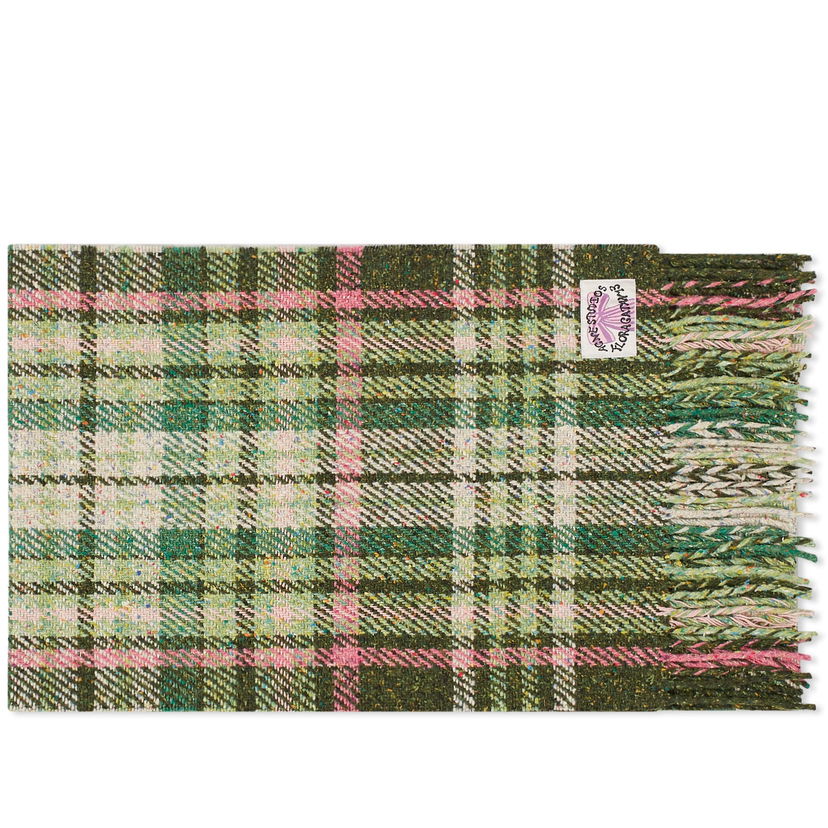 Huivi Acne Studios Volano Check Scarf Vihreä | CA0325-AB8