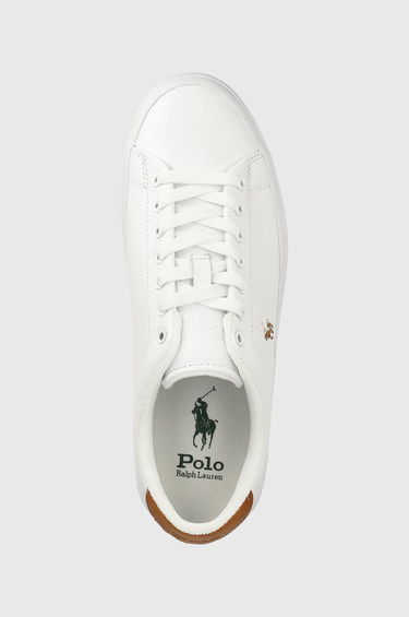 Tennarit ja kengät Polo by Ralph Lauren Longwood Leather Trainers Valkoinen | 816877702001, 3