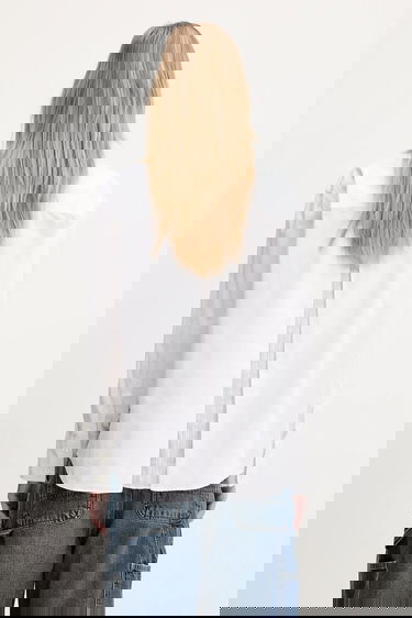 Paita Samsoe Samsoe Samsoe Samsoe Salasa Relaxed Fit Shirt Valkoinen | F25100006, 2