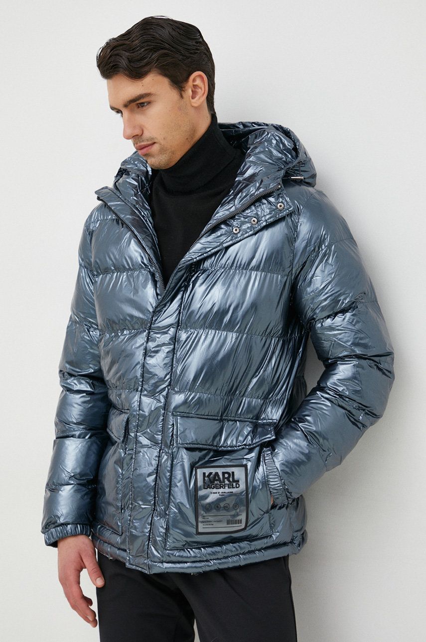 Puffer takki KARL LAGERFELD Jacket Sininen | 524516.505005, 0
