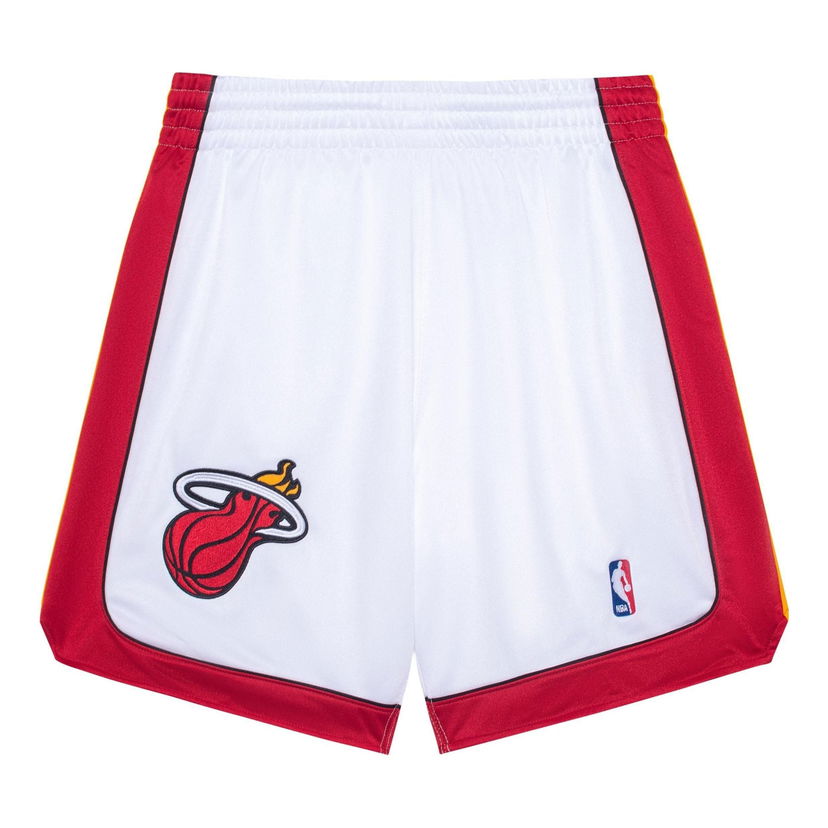 Shortsit Mitchell & Ness Mitchell & Ness Miami Heat 2005-06 Basketball Shorts Valkoinen | ASHR4170-MHE05PPPWHIT