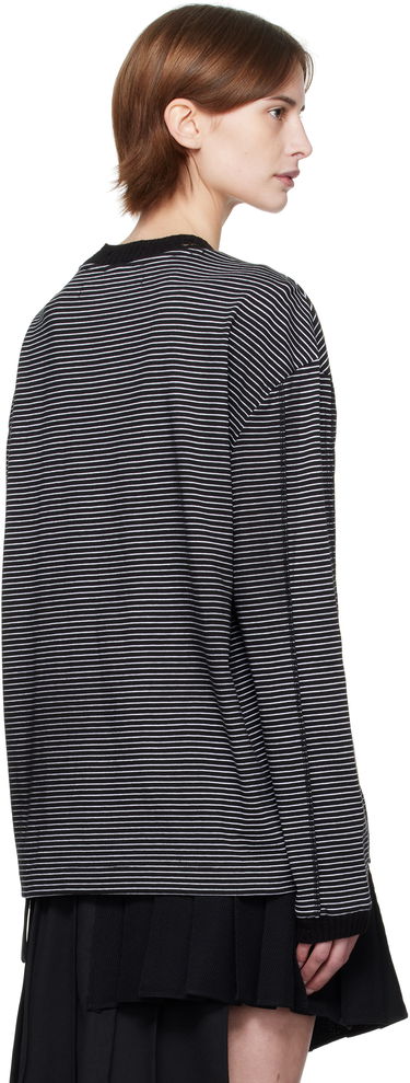 Villapaita Andersson Bell Andersson Bell Kurt Striped Long Sleeve T-Shirt Musta | atb1247m, 2