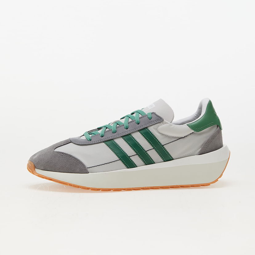 Tennarit ja kengät adidas Originals Country XLG Grey One/ Preloveded Green/ Ftw White Vihreä | IE3231