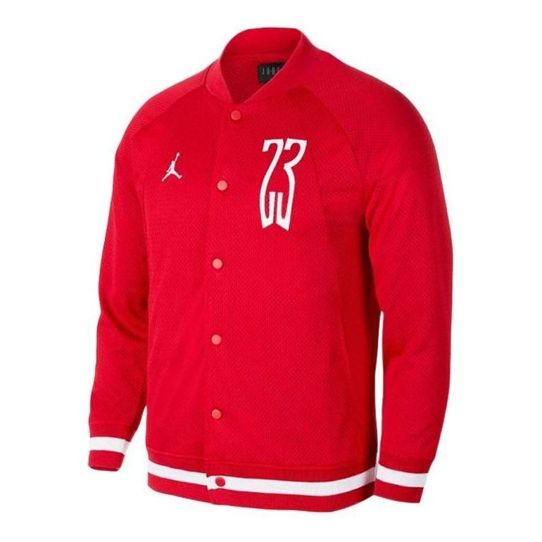 Bomber-takki Jordan Jordan Last Shot Mesh Bomber Jacket Punainen | AQ0617-687